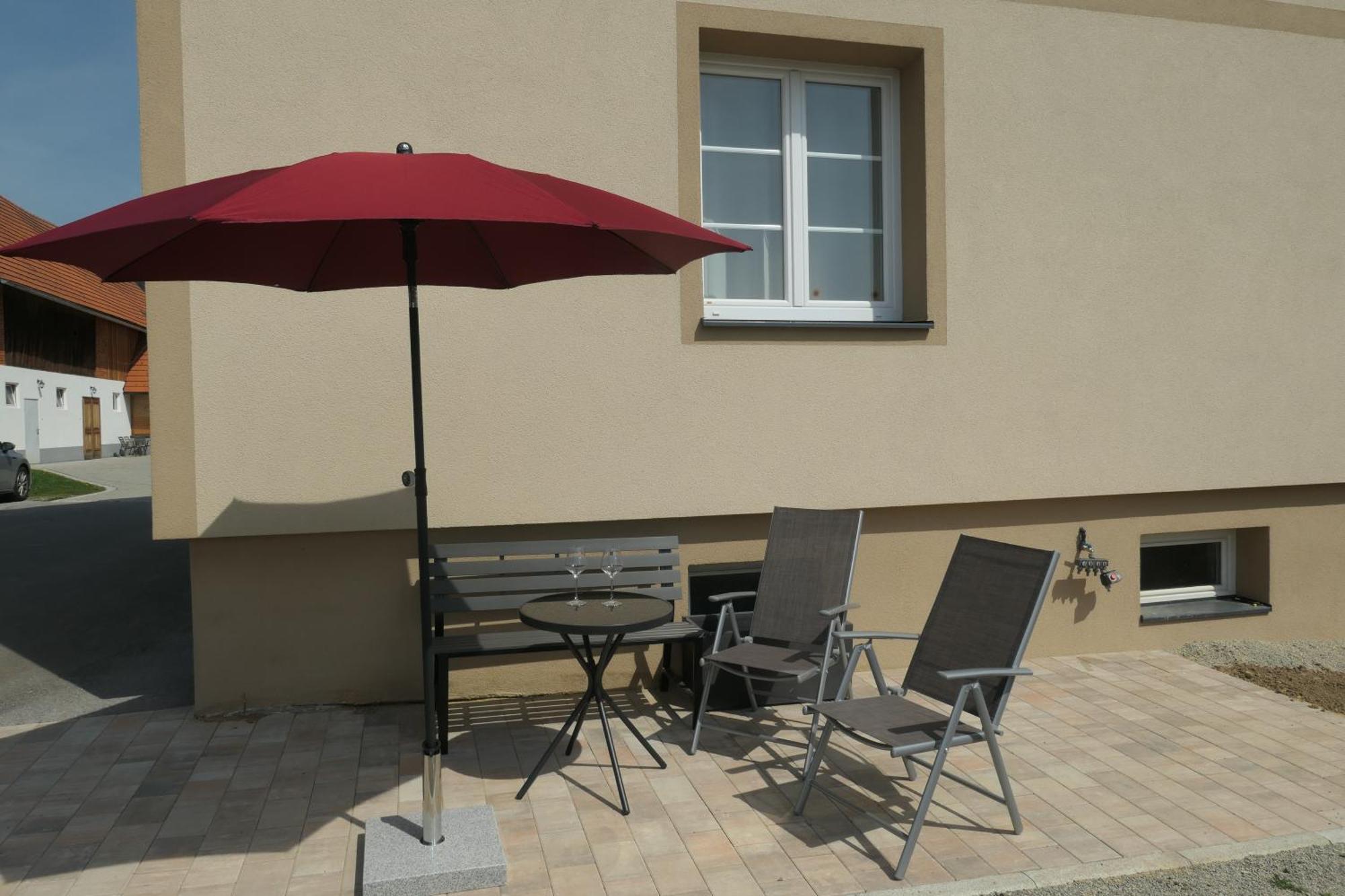 Ferienwohnung Am Labyrinth Semriach Exterior foto